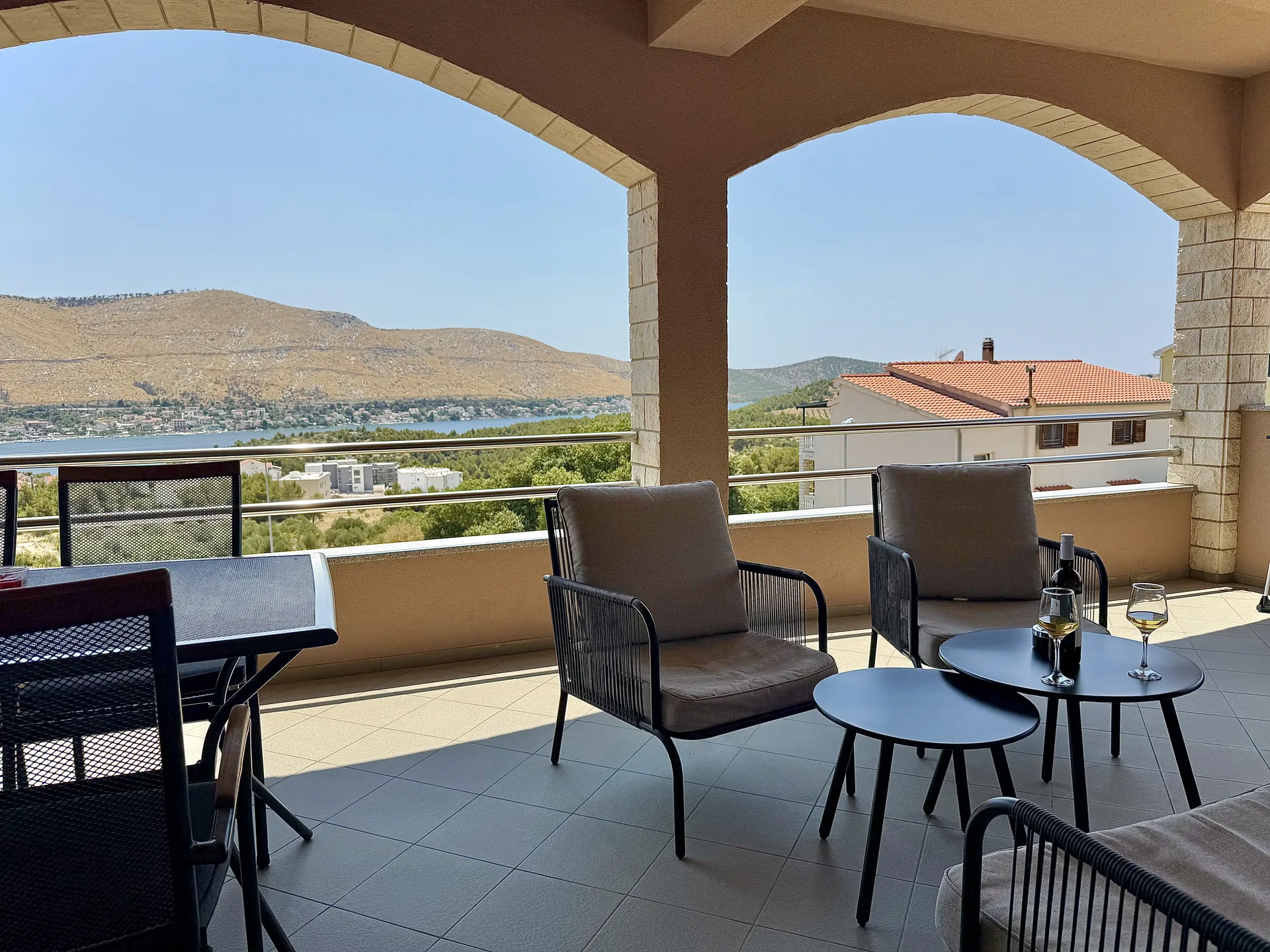 Apartman A2 – balkon